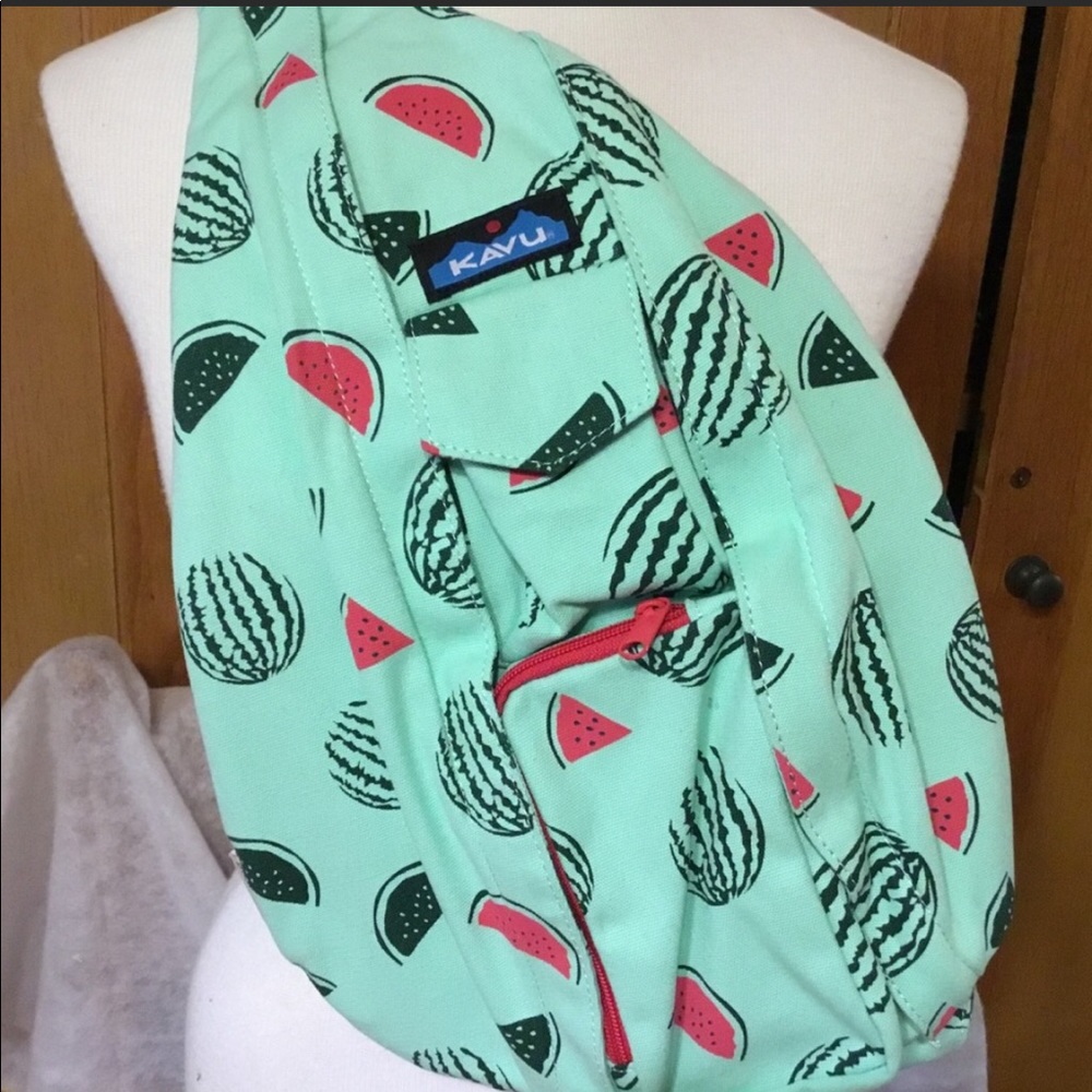 Watermelon print kavu backpack